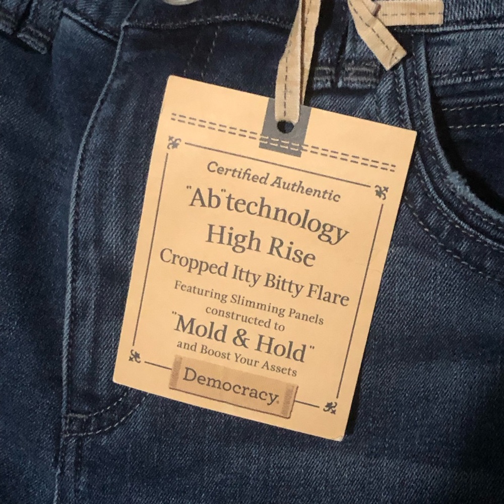 Democracy Indigo Wide Leg Jeans - Picture 4 of 8